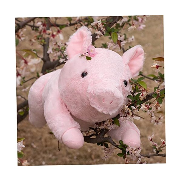 VICASKY Cochon en Peluche Cochon De Simulation Coussin Doreiller Rembourré Oreiller en Peluche Jouets Doreiller Danimaux Joue