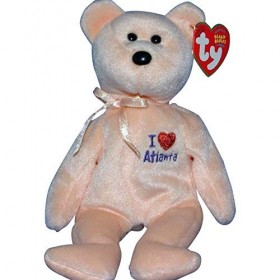 1 X TY Beanie Baby - ATLANTA the Bear I Love Atlanta - Show Exclusive 