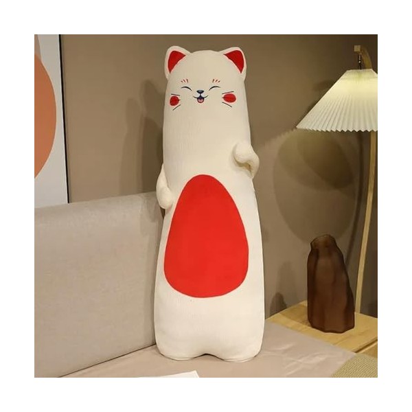 NOpinz Chat Géant Panda Peluche Jouet Animal Coussin Canard en Peluche Enfants Oreiller Ami Cadeau Anniversaire Cadeau De Noë