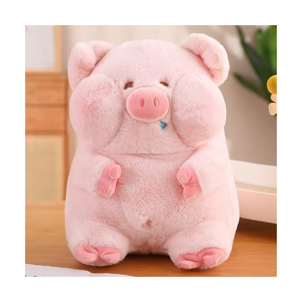 SaruEL Kawaii Cochon Peluche Jouet Enfants Mignon Cochon en Peluche Poupée Fille Cadeau D’Anniversaire Super Doux Cochon Joue