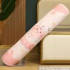 LfrAnk Kawaii Cartoon Animal Peluche Long Oreiller Doux en Peluche Fruit Jouet Chambre Enfants Oreiller Fille Cadeau Annivers