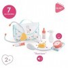 Corolle - Grand Coffret Docteur Corail, 7 accessoires, pour Poupon 36 et 42 cm, dès 2 ans, 9000141050