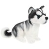 FOYTOKI 4 Pièces Poupée Husky Peluches Jouets pour Chiens Peluche Domestique Jouet en Peluche Intéressant Joli Jouet en Peluc