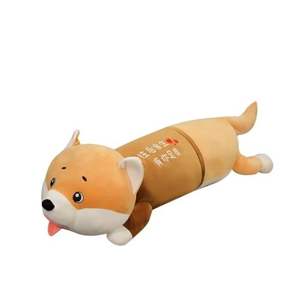 New Long Soft Dog Plush Toy Cartoon Stuffed Inu Doll Plushies Animals Long Pillow for Boys Girls Gifts 110cm 1