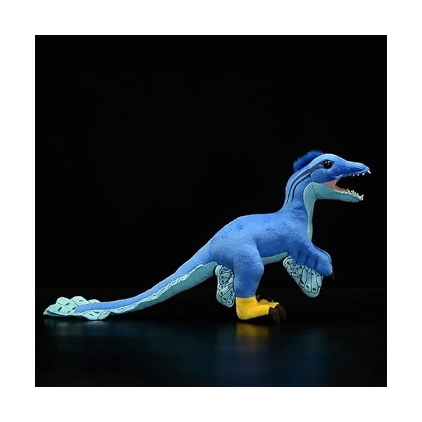 Ermano Peluche 45cm Simulation Super Mignon Petit Jouet en Peluche Molle Dinosaure réaliste modèle Animal poupée Enfant