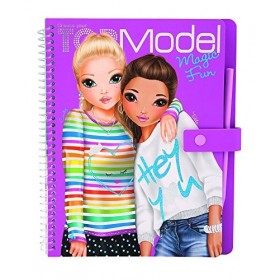 Top Model Expédition Magic Livre de coloriage damusement avec des Autocollants 7941 New