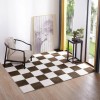 Tapis De Sol Emboîtable en Mousse Peluche 12 Pièces, Dalles De Moquette Carrées Colorées, Tapis De Sol Moelleux, Tapis De Jeu