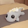 CILUA 90cm-110cm Grand Long Mignon Dinosaure en Peluche Jouet Doux Dessin Animé Animal Ange en Peluche Poupée Oreiller Coussi