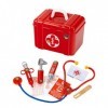 Theo Klein 4431 Mallette Docteur avec Accessoires Stéthoscope Seringue Pansement et Beaucoup plus encore Jouet pour Enfants à