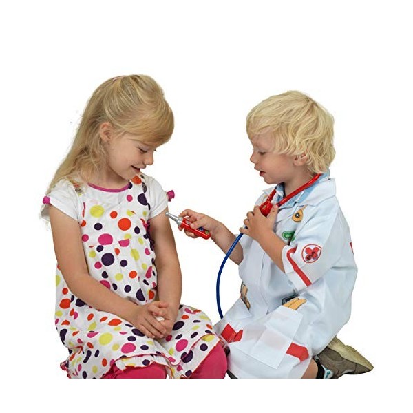 Theo Klein 4431 Mallette Docteur avec Accessoires Stéthoscope Seringue Pansement et Beaucoup plus encore Jouet pour Enfants à