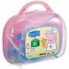 Smoby - Peppa Pig - Vanity Docteur - Jouet pour Enfant - Valise Mallette de Docteur - 15 Accessoires Médicaux - 340101