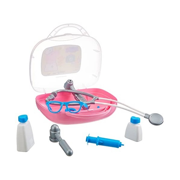 Smoby - Peppa Pig - Vanity Docteur - Jouet pour Enfant - Valise Mallette de Docteur - 15 Accessoires Médicaux - 340101