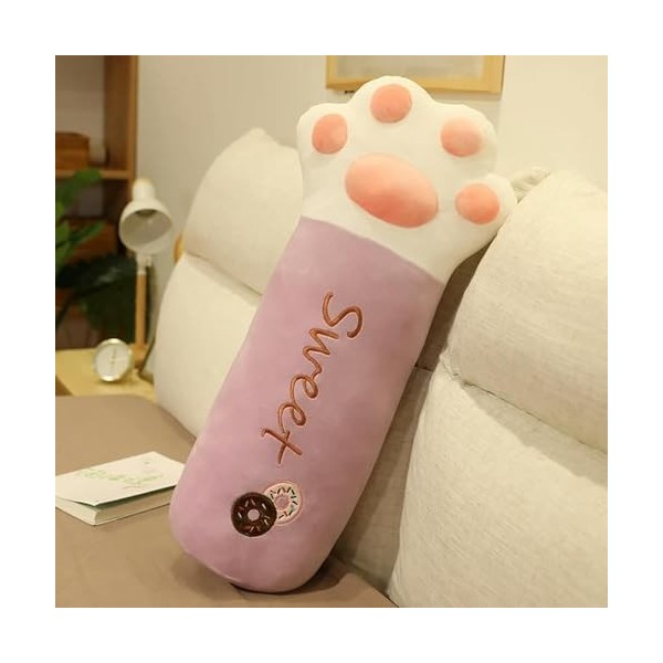 SaruEL Patte de Chat Kawaii Peluche Animal Coussin canapé Sieste Oreiller poupée Fille Cadeau d’Anniversaire Cadeau de Noël 8