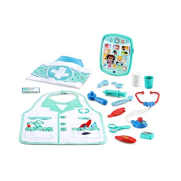 VTech Kit médical Intelligent | Kit de Jeu de rôle de médecin pour Enfants | Convient pour garçons et Filles de 2, 3, 4, 5 An