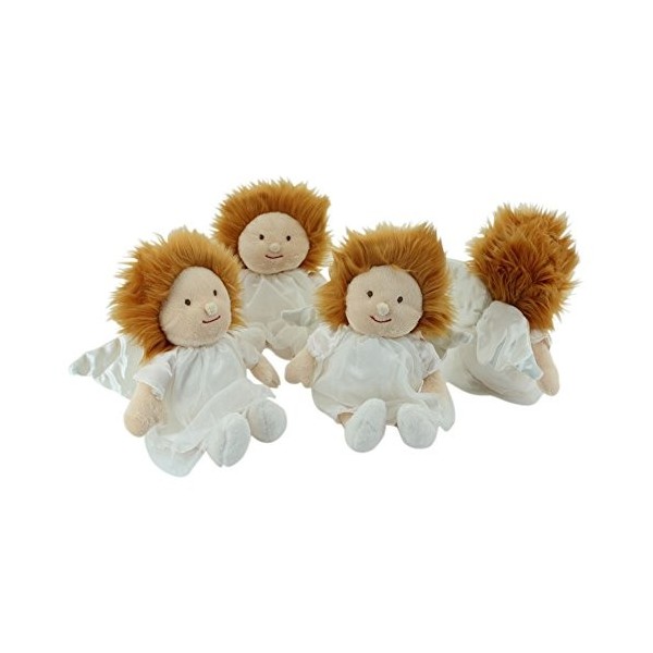 Sweety Toys 6311 Set - 4 Pièces peluche Ange Nina 25 cm