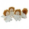 Sweety Toys 6311 Set - 4 Pièces peluche Ange Nina 25 cm