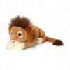Keel Toys KEELECO - Peluche 100% recyclée - Jouet écologique pour Enfant - Peluche Lion 65cm - SE2088