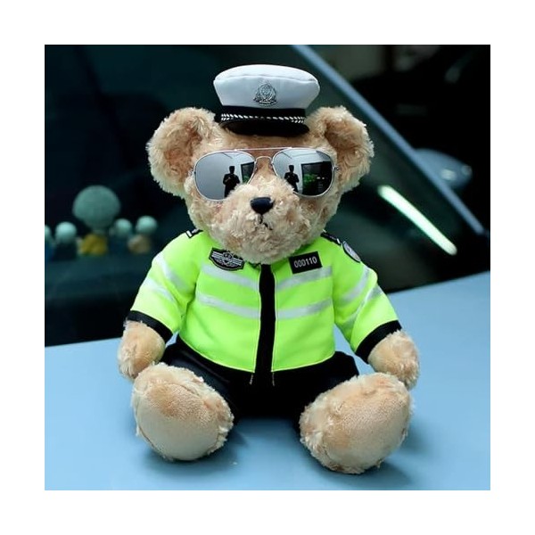 EacTEL Teddy Bear Poupée Peluche Jouet Dessin Animé Peluche Animal Peluche Enfants Cadeau Enfants Anniversaire Cadeau De Noël