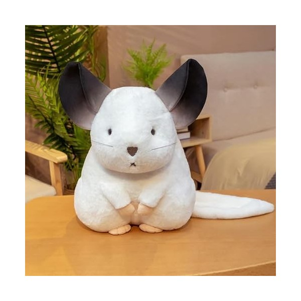 EacTEL Hamster Mignon Jouet en Peluche poupée en Peluche Enfants Mascotte Jouet de Noël Mignon Oreiller 55cm 3