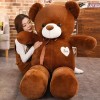 Super Big Bear Peluche Jouet Peluche Ours en Peluche Poupée Enfants Anniversaire Saint Valentin Cadeau Cadeau De Noël 80cm 7