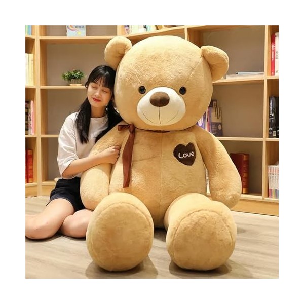 Super Big Bear Peluche Jouet Peluche Ours en Peluche Poupée Enfants Anniversaire Saint Valentin Cadeau Cadeau De Noël 80cm 7