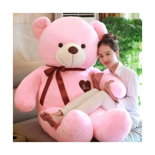 Super Big Bear Peluche Jouet Peluche Ours en Peluche Poupée Enfants Anniversaire Saint Valentin Cadeau Cadeau De Noël 80cm 7