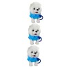 ibasenice Jouets Électriques Chiot en Peluche Réaliste Chien en Peluche Chien Télécommandé Jouet en Peluche pour Chiot Chien 