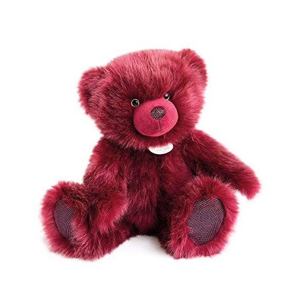 Doudou et Compagnie - Ours En Peluche Paillettes - 40 cm - Bois de Rose - Ours Collection - DC3571