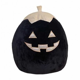 Squishmallow s Officiel Kellytoy Peluche douce et spongieuse 20,3 cm Paige citrouille noire 