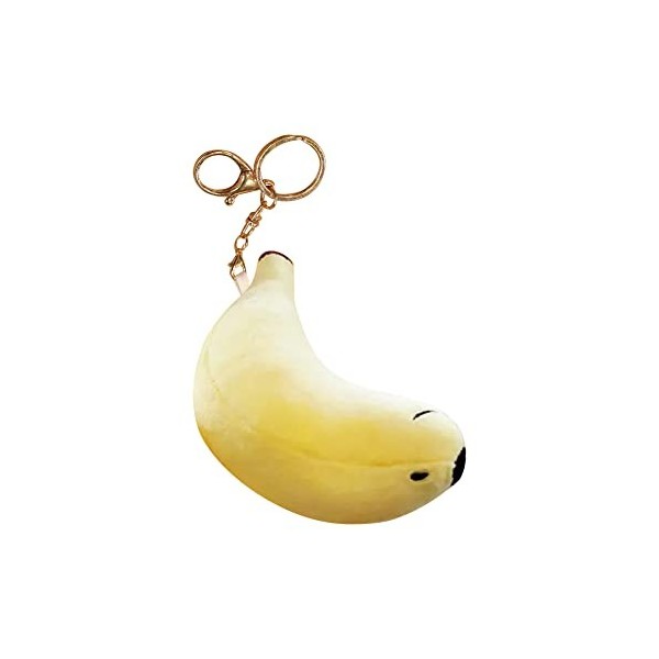 URFEDA Peluche Banane, Doux Animaux en Peluche Oreiller Jouets Canapé Oreiller Coussin créatif Doux en Peluche en Forme Banan