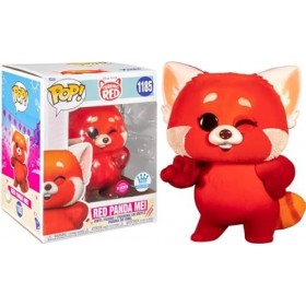 POP! Pixar Turning Red 1185 Red Panda Mei Flocked Exclusive