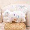 Kawaii coloré tacheté Chat Peluche Jouets Mignon Peluches Animaux Moelleux Doux Peluche Chat Oreiller Chambre décoration Cade