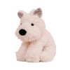 Jouets en peluche Simulation Créative West Highland Chien En Peluche Poupée Mignon Chien En Peluche Poupée Chiffon Poupée En 