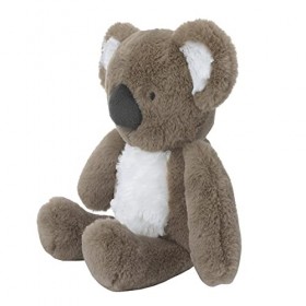 NoJo Goodnight Sleep Tight Koala en peluche marron et blanc – Joey, gris, blanc