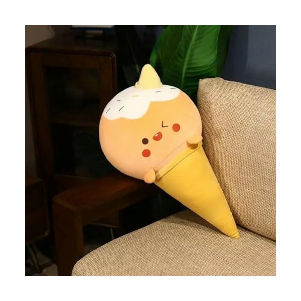 NOpinz Kawaii crème glacée Jouet en Peluche Bande dessinée poupée canapé décoration Oreiller Meilleurs Cadeaux 90cm 2