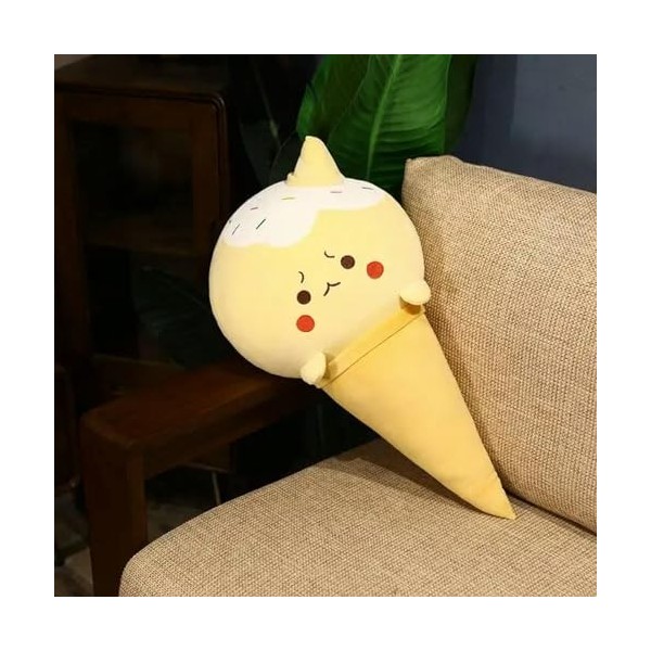 NOpinz Kawaii crème glacée Jouet en Peluche Bande dessinée poupée canapé décoration Oreiller Meilleurs Cadeaux 90cm 2