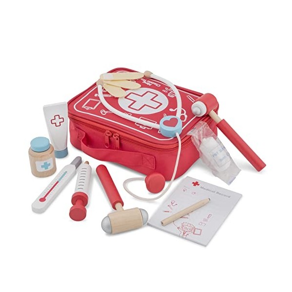 New Classic Toys Non Valise de Docteur, 18291, Red