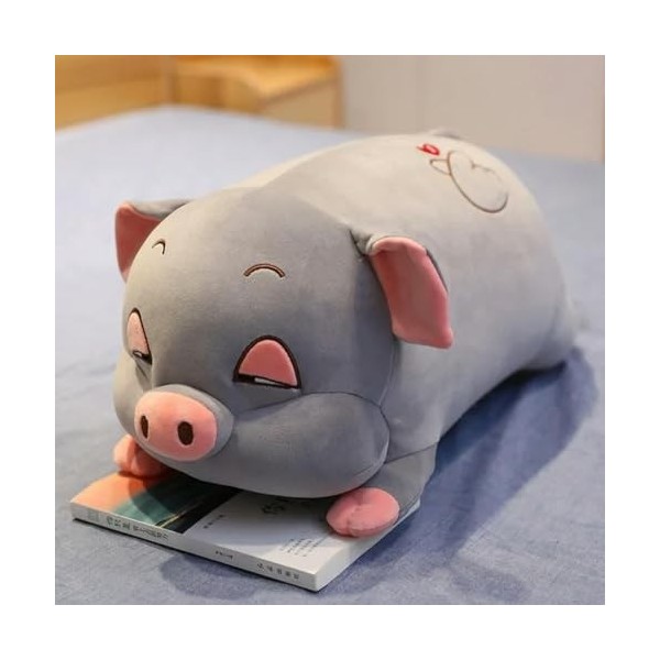 LfrAnk Dessin animé Cochon Hamster Jouet en Peluche Super Doux Peluche Animal poupée Coussin Jouet en Peluche Enfants Anniver