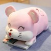 LfrAnk Dessin animé Cochon Hamster Jouet en Peluche Super Doux Peluche Animal poupée Coussin Jouet en Peluche Enfants Anniver