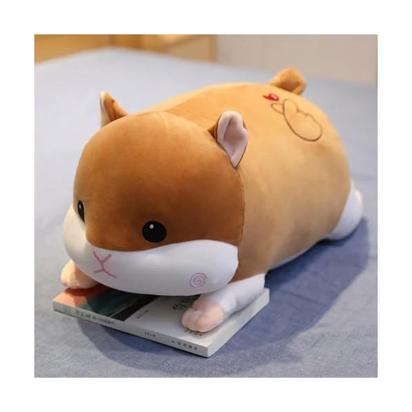 LfrAnk Dessin animé Cochon Hamster Jouet en Peluche Super Doux Peluche Animal poupée Coussin Enfants Anniversaire Cadeaux de 