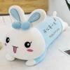 EacTEL Lapin Peluche Jouet Peluche Animal poupée Peluche Oreiller Cadeau pour Enfants Petite Amie Anniversaire Cadeau de Noël