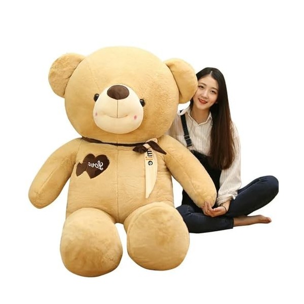 PaMut Ours en Peluche Jouets en Peluche Ours géant Mignon énorme poupée Animale en Peluche Enfants Jouets Cadeau d’Anniversai