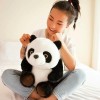 Mignon Peluche Panda Poupée en Peluche Animal Poupée Enfants Jouet Cadeau pour Lover Fille Anniversaire Cadeau De Noël 50cm 1