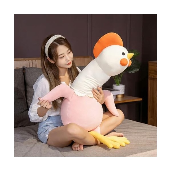 Kawaii Pelucheux Peluches Jouets oreillers de Couchage Animaux Mignons Peluche Cygne Poulet poupée Tapis Enfants Filles Cadea