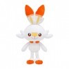 Pokemon Center Original Soft Plush, Stuffed Toy, Peluche 28cm, Scorbunny Flambino Hopplo…