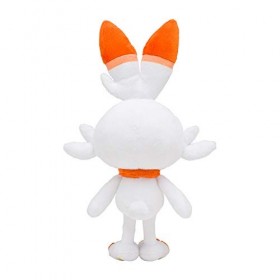 Pokemon Center Original Soft Plush, Stuffed Toy, Peluche 28cm, Scorbunny Flambino Hopplo…