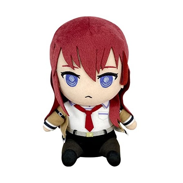 Great Eastern Entertainment Steins.Gate - Kurisu Pose assise en peluche 17,8 cm