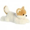 Aurora® Adorable Flopsie™ Peanut Pom Pup™ Animal en peluche – Facilité ludique – Compagnons intemporels – Blanc 30,5 cm