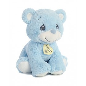 Aurora World Precious Moments Charlie Bear, So Beary Sweet, Blue, 12"