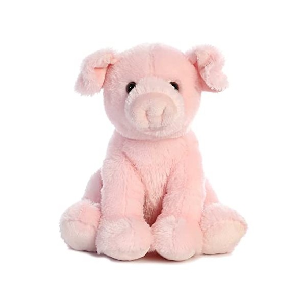 Aurora 11" Pink Pig Plush Stuffed Animal